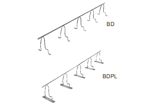 樓板用間隔件（雙層配筋接連，通長(zhǎng)式）BD
